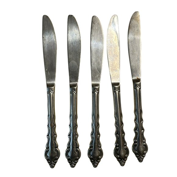 Stanley Roberts MELODY Stainless Rogers Co Flatware - 20 Piece Set Silverware - Picture 11 of 12